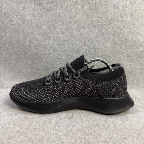 Allbird Shoes Womens Size 8 Tree Dasher TD Black Knit Athletic Running Sneakers - Picture 6 of 9